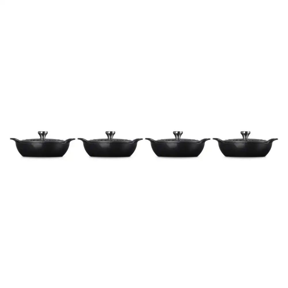 Alternative view of Le Creuset Gourmand Collection 0.75 Qt. Mini Round Braisers | Set of 4