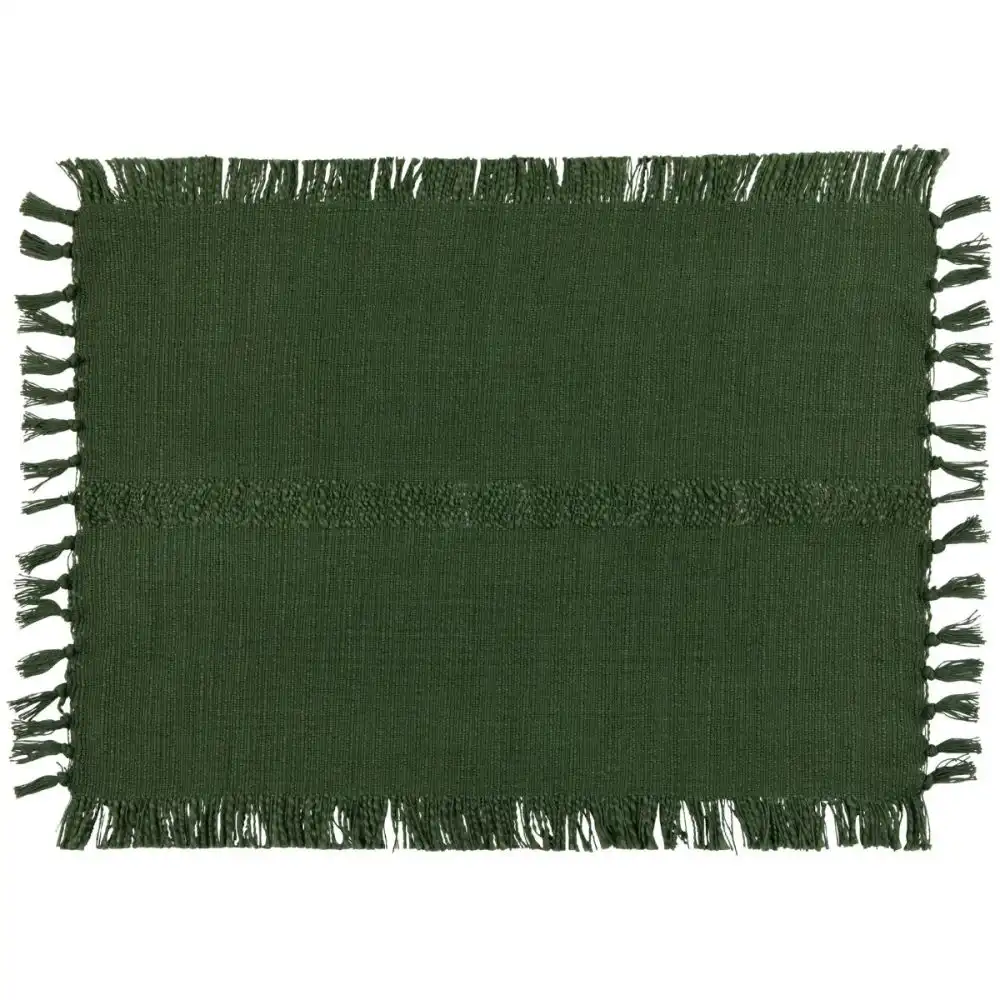 Alternative view of Danica Heirloom Ravel Placemats (Set of 4) | Cedar