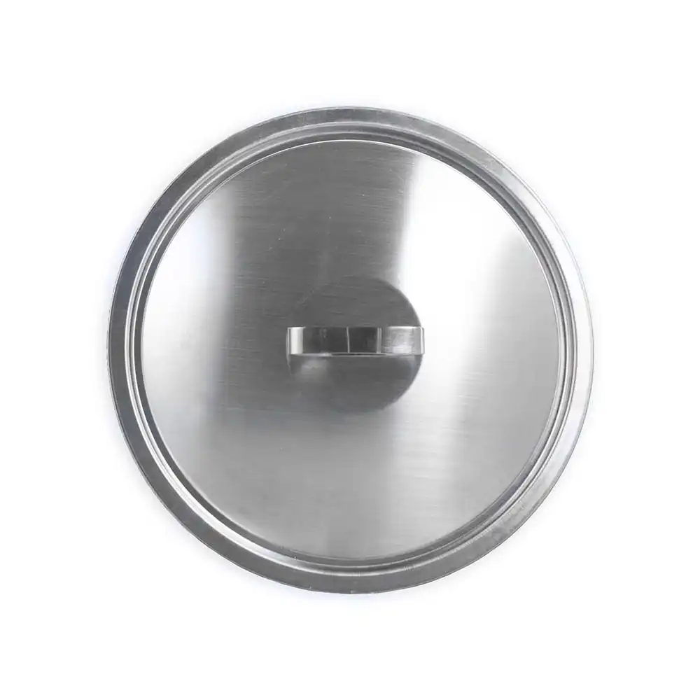 Alternative view of Nordic Ware Verde 10" Brushed Stainless Steel Lid
