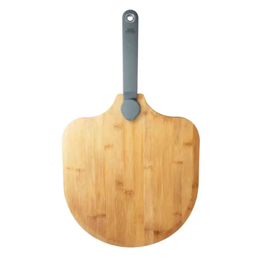 Old Stone Bamboo 12" x 14" Pizza Peel with Folding Handle