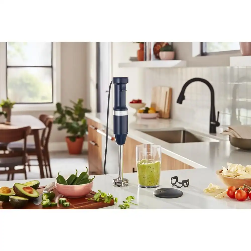 Alternative view of KitchenAid Variable Speed Corded Hand Blender | Island Blue