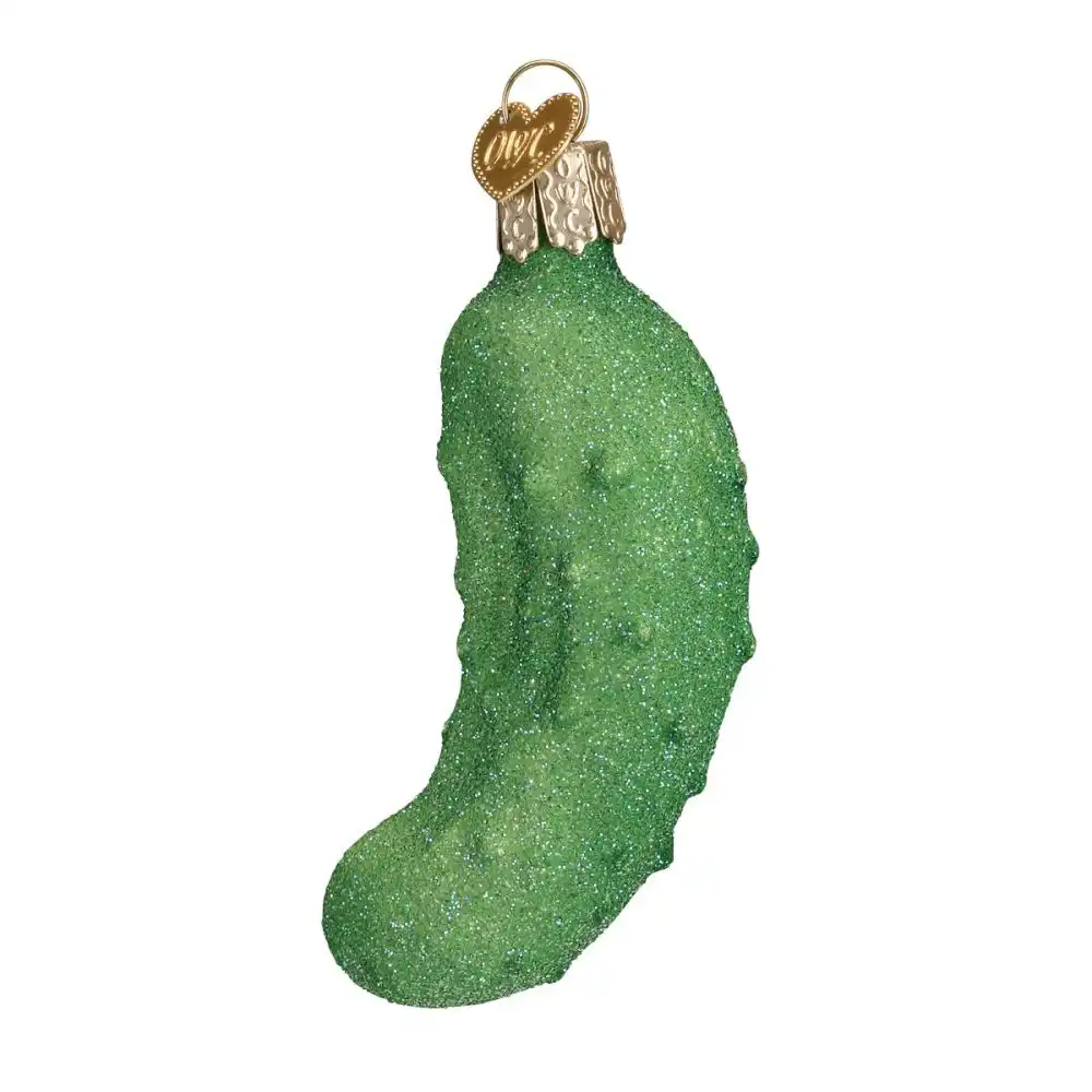 Old World Christmas Ornament | Glistening Pickle