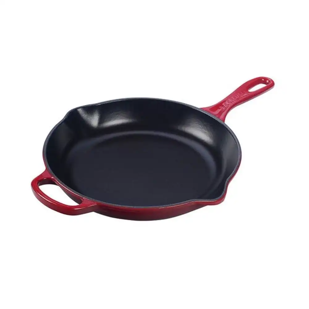Le Creuset 10.25" Signature Enameled Cast Iron Skillet | Cerise/Cherry Red