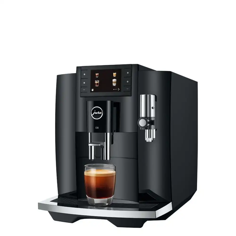 Alternative view of Jura E8 Automatic Coffee Machine | Piano Black