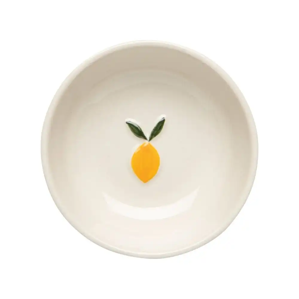 Danica Jubilee Petite Motif 3oz Embossed Pinch Bowl | Lemon