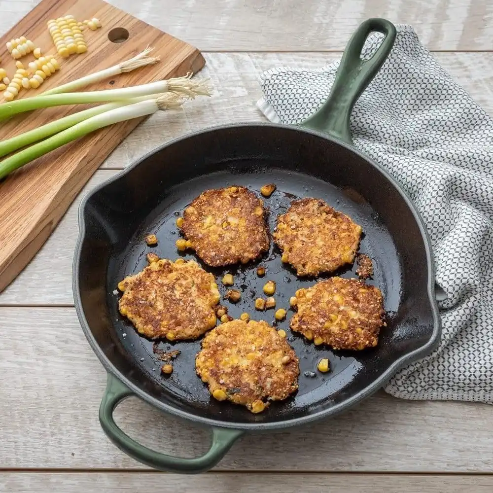 Alternative view of Le Creuset 10.25" Signature Enameled Cast Iron Skillet | Artichaut