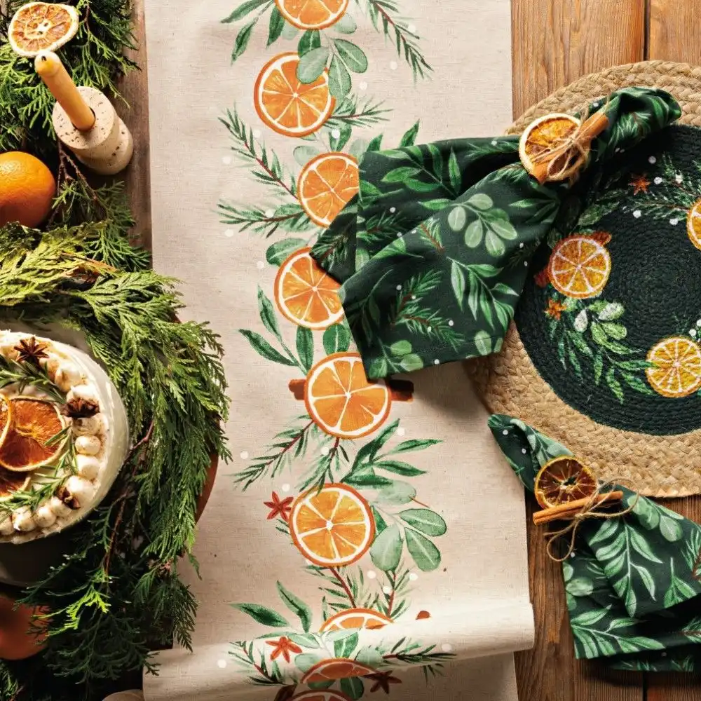 Alternative view of Now Designs by Danica Braided Placemat | Cedar & Citrus