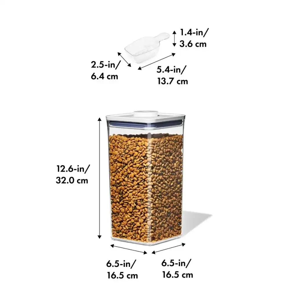 Alternative view of OXO Pet POP Container with Scoop | 6 Qt.