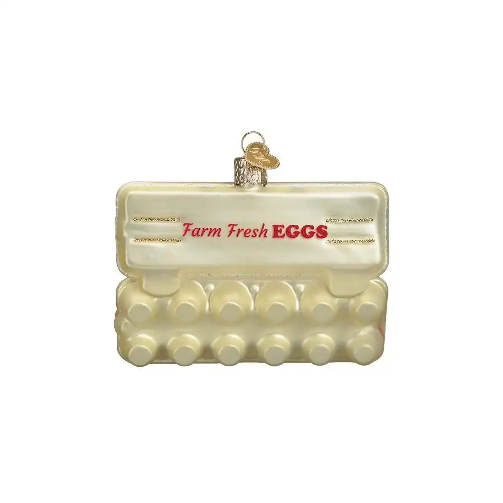 Alternative view of Old World Christmas Ornament | Egg Carton