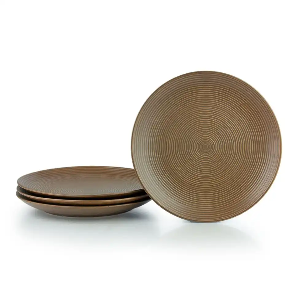 Alternative view of Everything Kitchens Deep Matte 16-Piece Dinnerware Set | Mocha