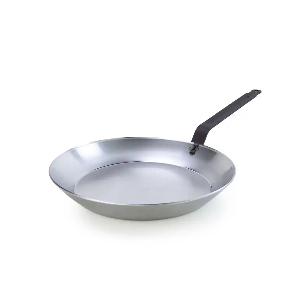 Alternative view of Matfer Bourgeat Black Carbon Steel Frying Pan | 12.6"