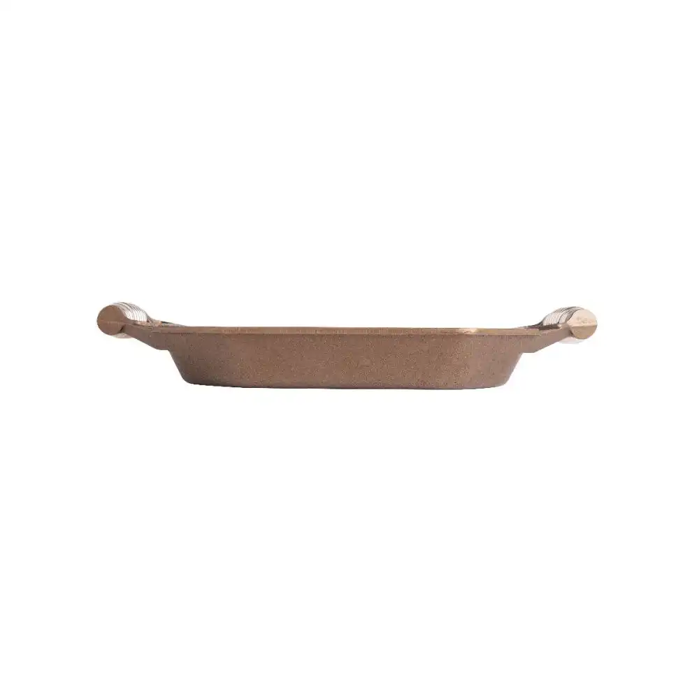 Alternative view of FINEX 12" Cast Iron Double Handle Grill Pan