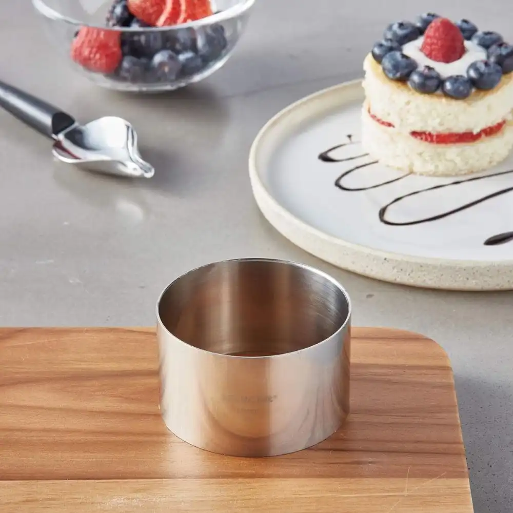 Alternative view of Mercer Culinary 3" x 1.75" Stainless Steel Ring Mold