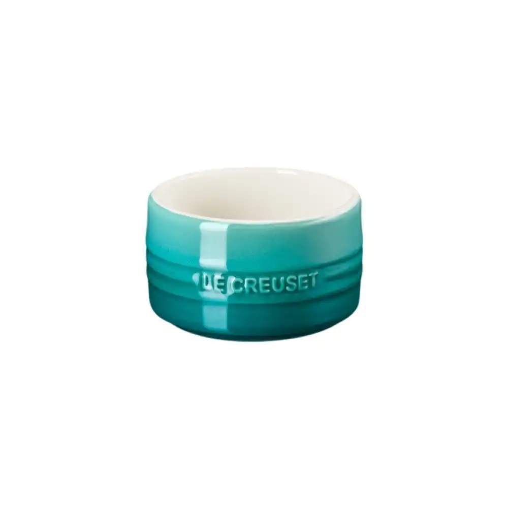 Alternative view of Le Creuset 7oz Straight Walled Ramekin | Blue Riviera