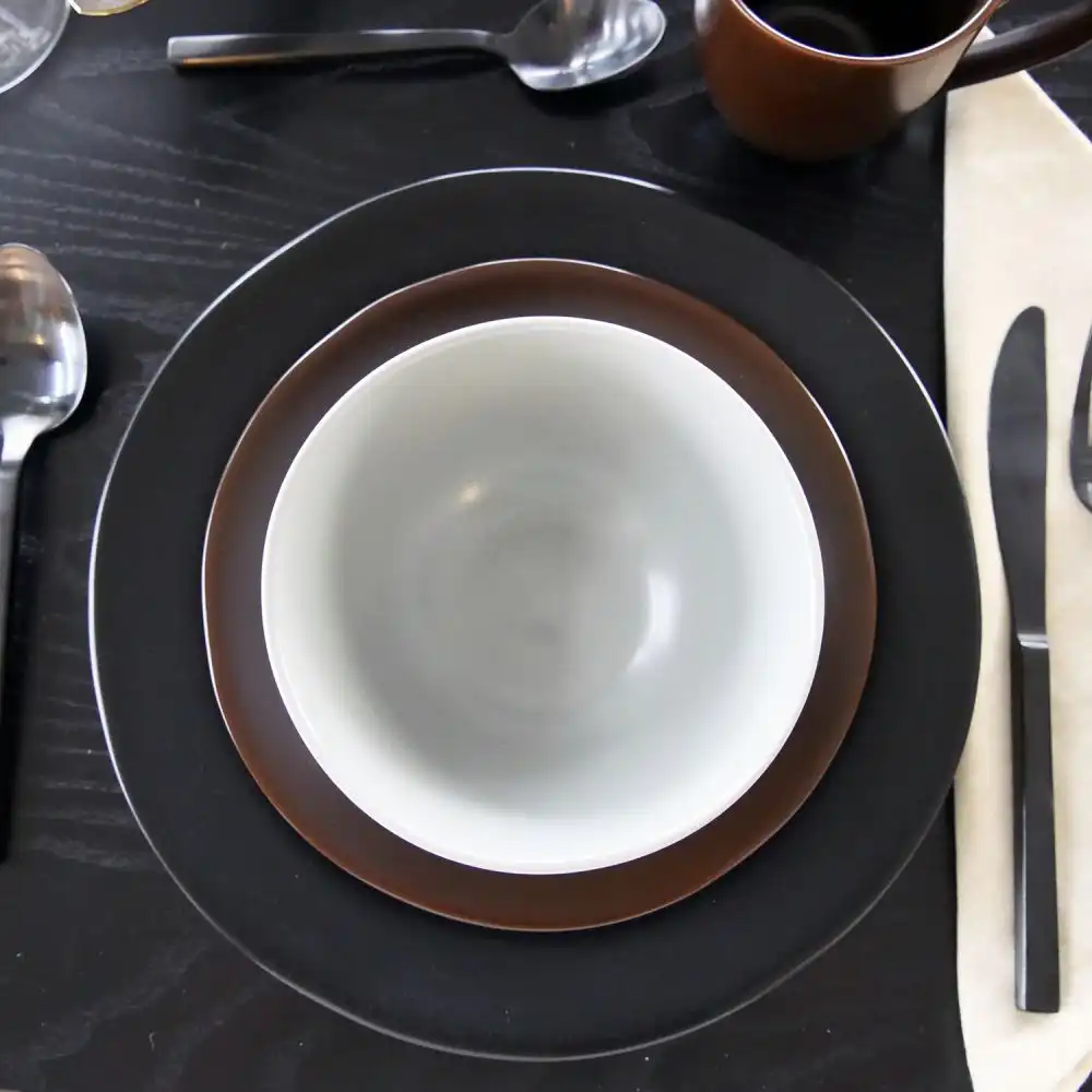 Alternative view of Fortessa Vitraluxe Heirloom 5.5" Bowl | Smoke