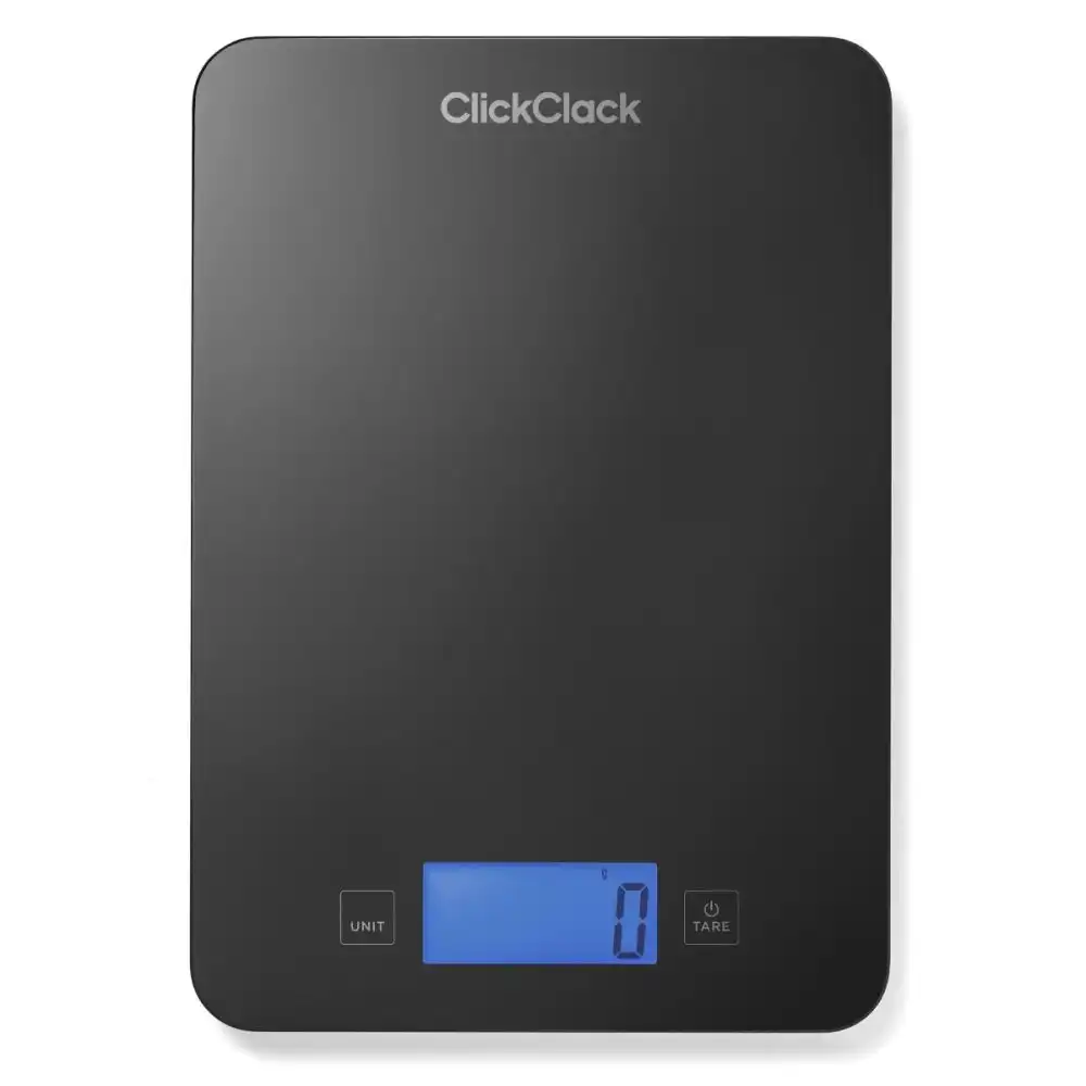 Click Clack Equip Kitchen Scale | Black