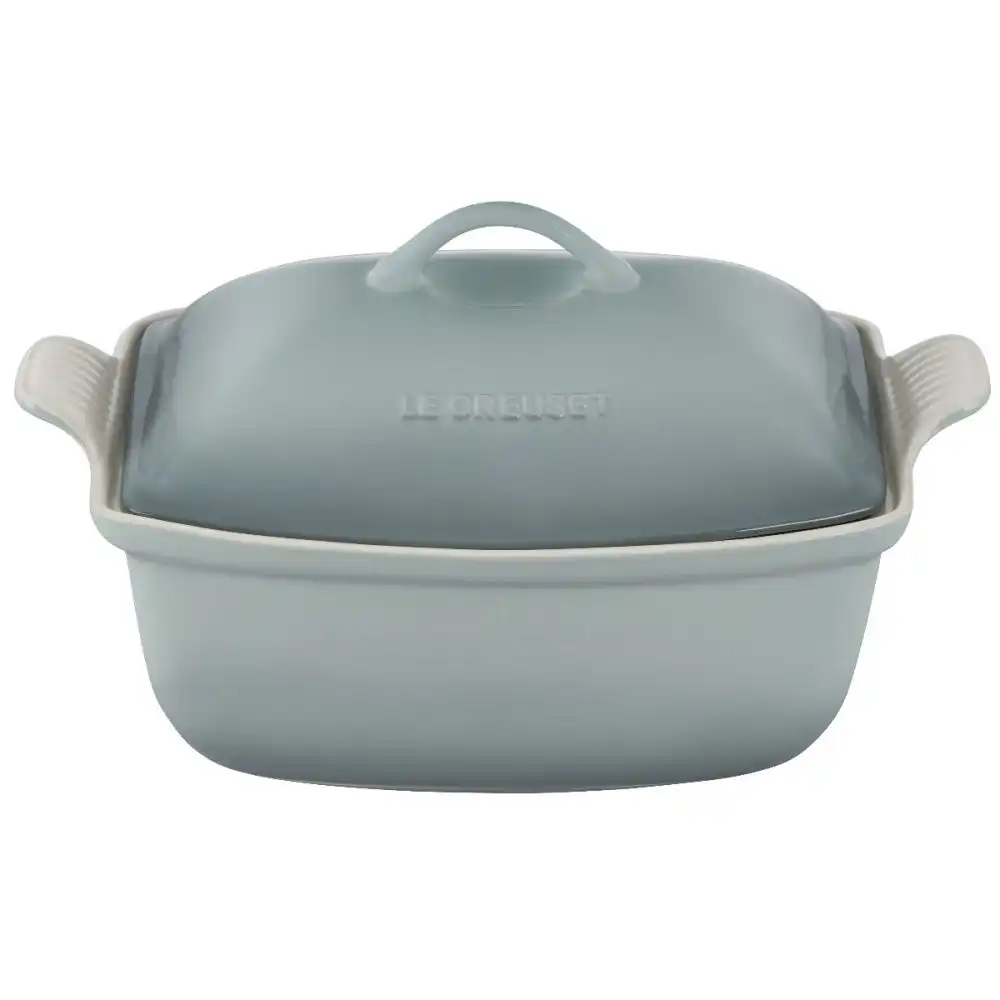 Le Creuset 4.5 Qt. Heritage Deep Covered Rectangular Baker | Sea Salt