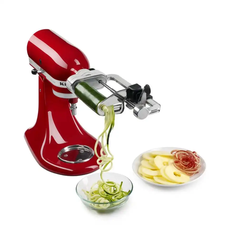 KitchenAid Spiralizer Attachment with Peel, Core & Slice | Fits All KitchenAid Stand Mixer Models