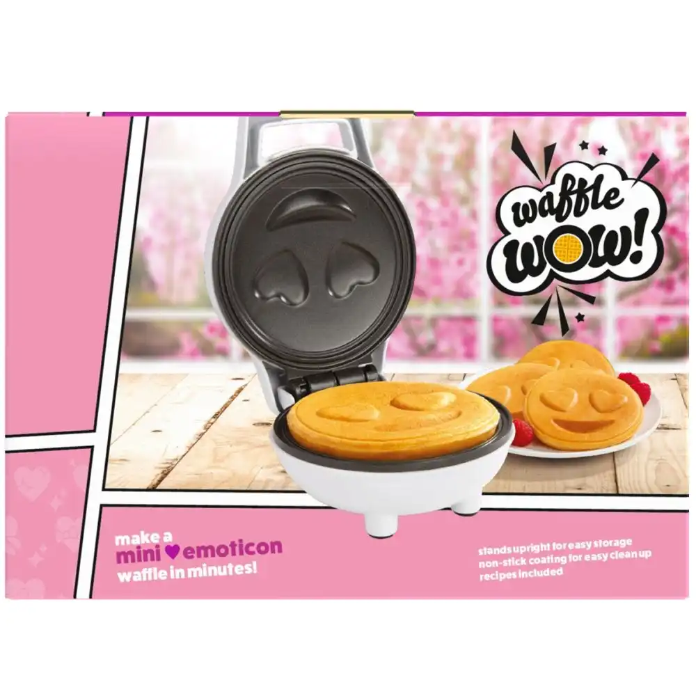 Alternative view of CucinaPro Waffle Wow! Waffle Maker | Mini Heart Eyes