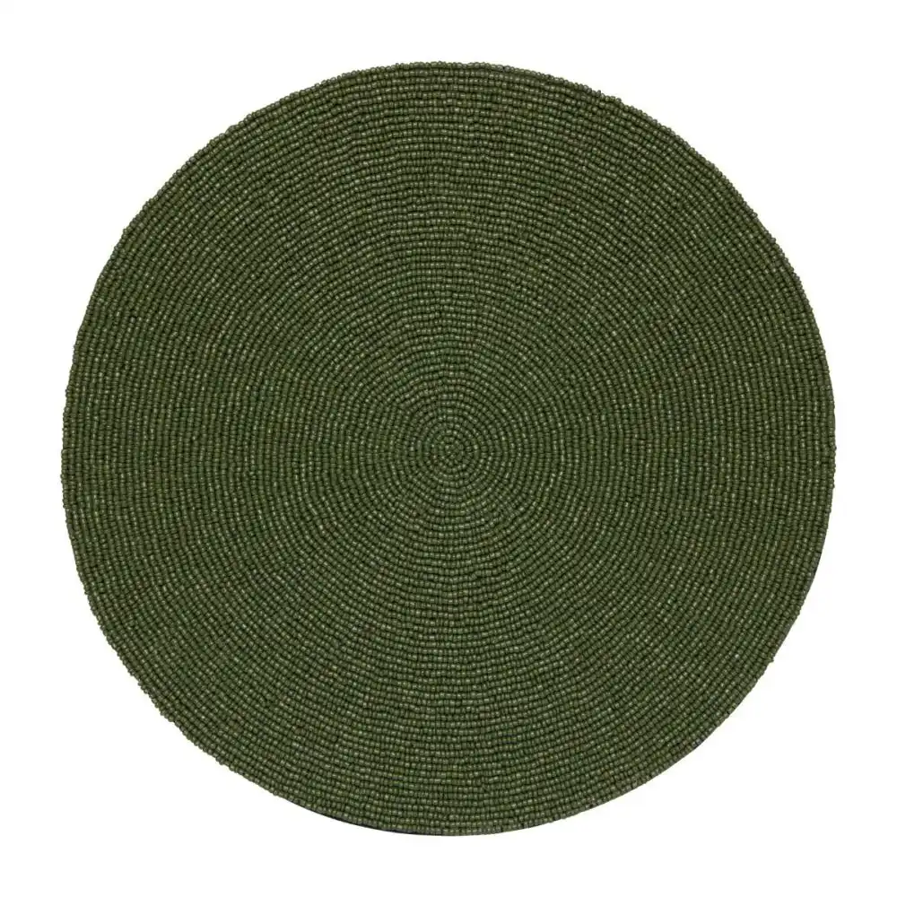 Danica Heirloom Beaded Placemat | Cedar