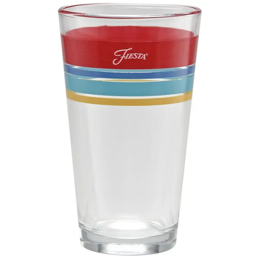 Alternative view of Fiesta® 16oz Tapered Cooler Glasses (Set of 4) | Edgeline Vibrant