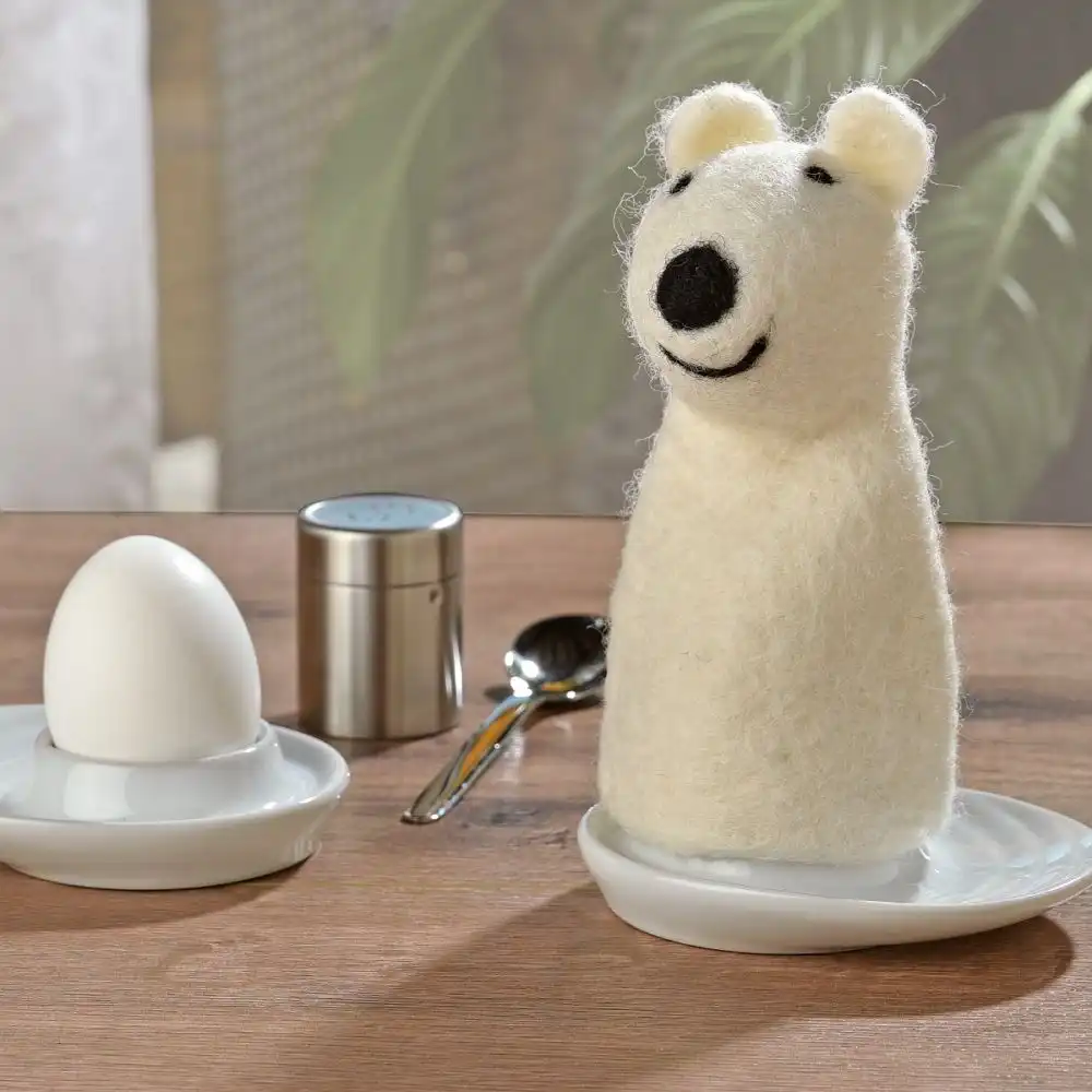 Alternative view of Frieling Lana Egg Warmer | Ice bear