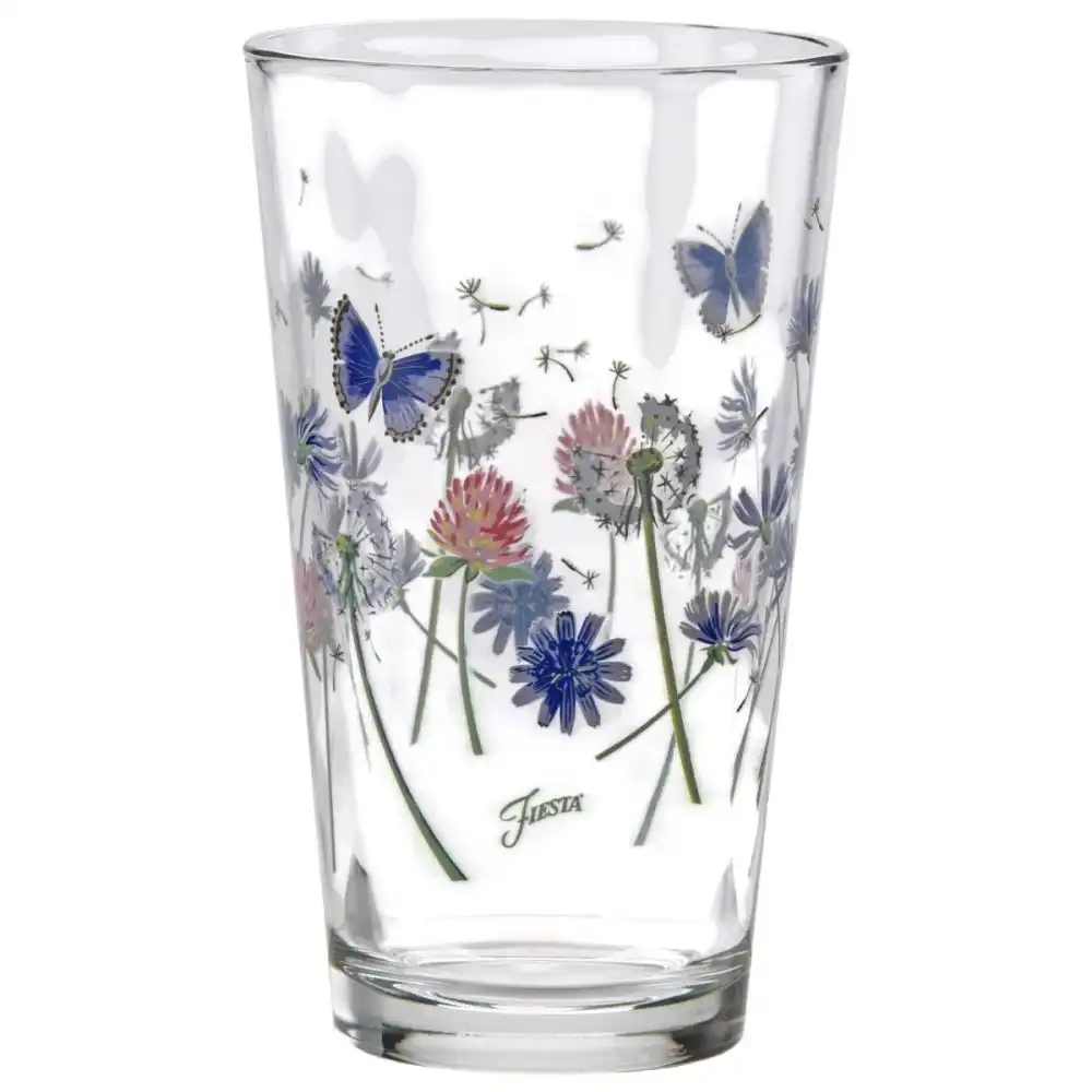 Alternative view of Fiesta® 16oz Tapered Cooler Glasses (Set of 4) | Breezy Floral