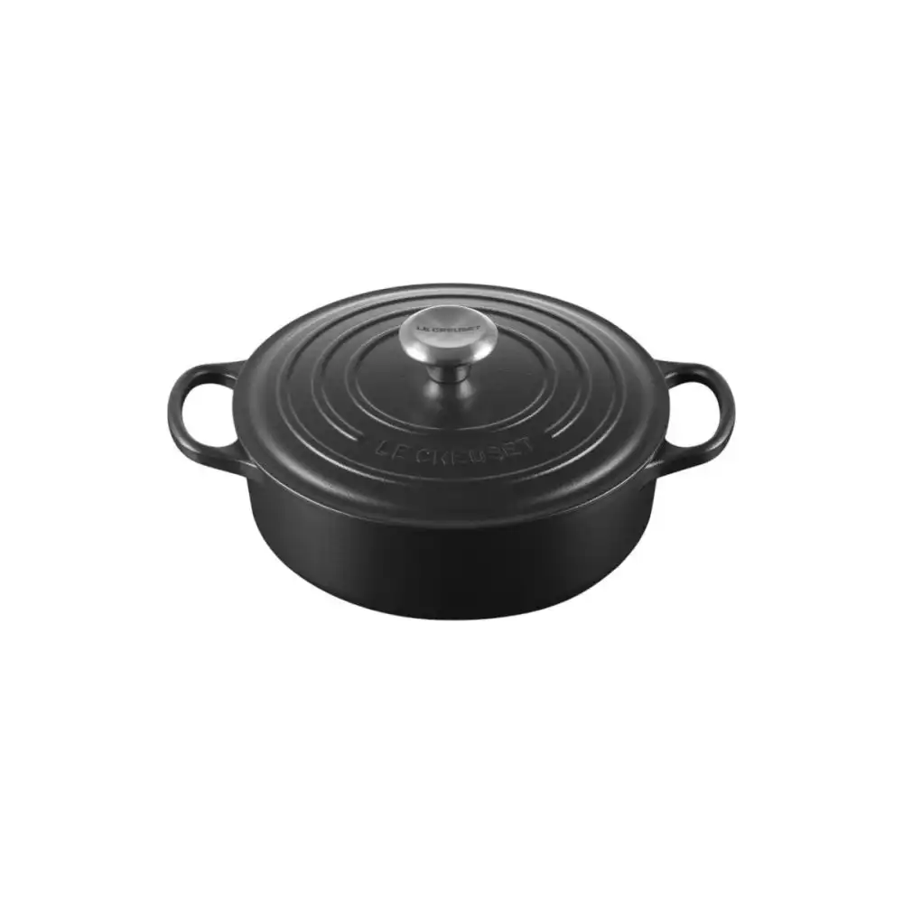 Le Creuset Signature 3.5 Quart Round Wide Oven | Licorice