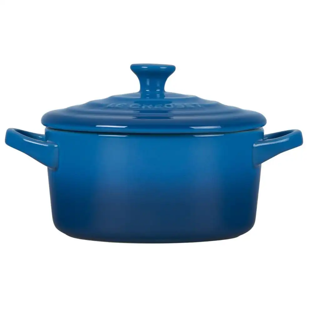 Alternative view of Le Creuset 14oz Round Mini Cocotte | Marseille Blue
