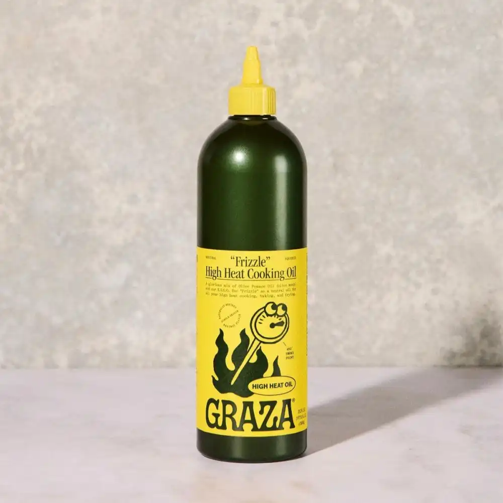 Alternative view of Graza "Frizzle" High-Heat Cooking Olive Oil