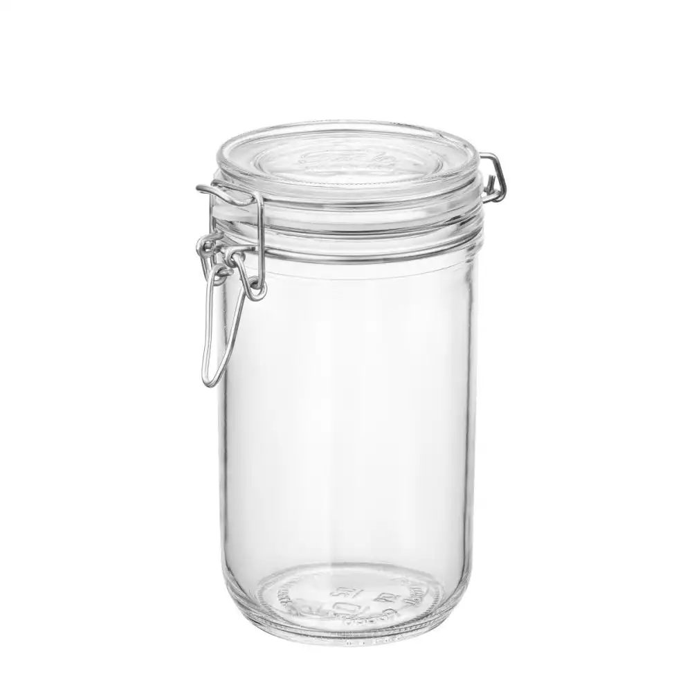 Bormioli Rocco Fido Cylinder Swing Top Canning Jar | 25.25oz (0.75L)