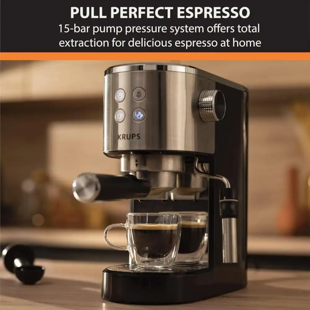 Alternative view of Krups Divine Steam and Pump Espresso Maker