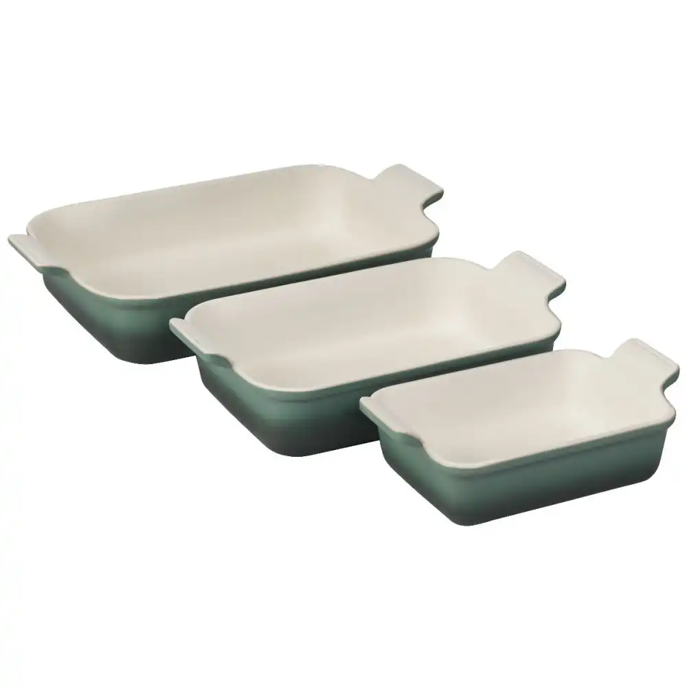 Le Creuset Heritage Rectangular Baking Dishes (Set of 3) | Artichaut
