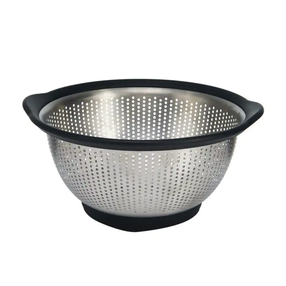 KitchenAid Universal 3 Qt. Colander | Black & Stainless Steel