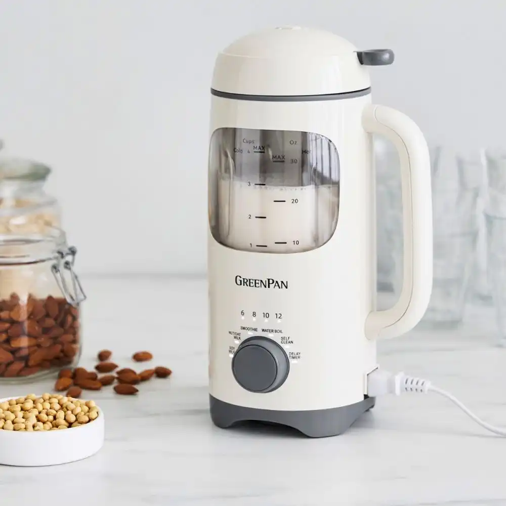 Alternative view of GreenPan Healthy Blend Nut Milk Maker | Cloud Cream