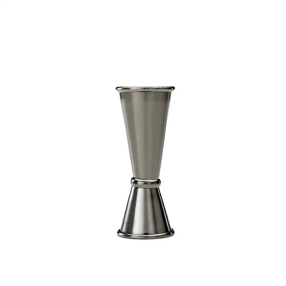 Mercer Barfly 25ml x 50ml Japanese Style Jigger | Gun Metal Black