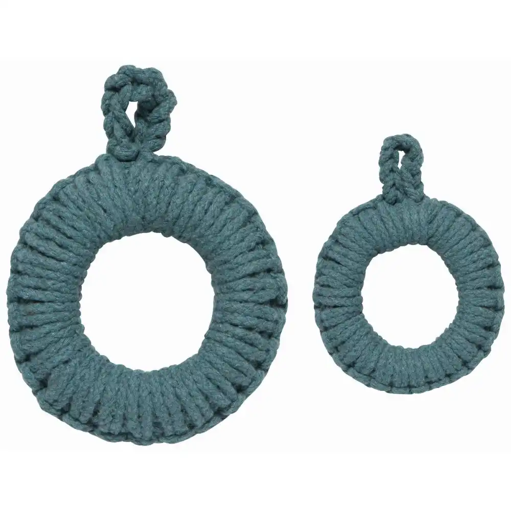 Danica Heirloom Orb Trivets (Set of 2) | Lagoon
