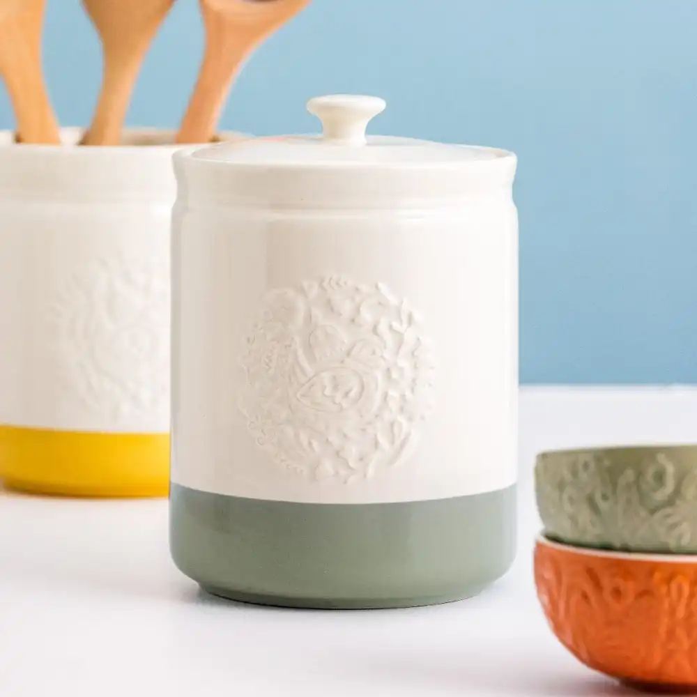 Alternative view of Mason Cash Home to Roost Utensil Jar
