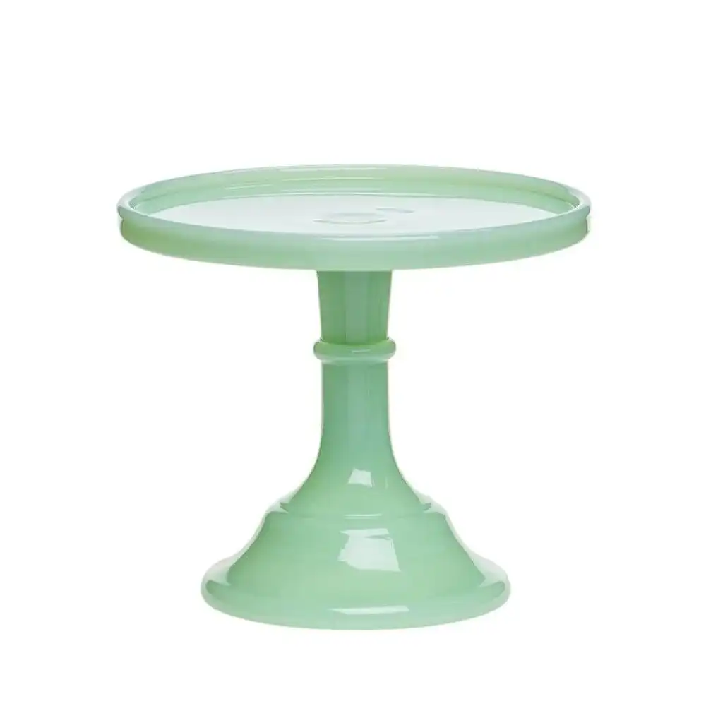 Mosser Glass 6" Cake Plate | Jade
