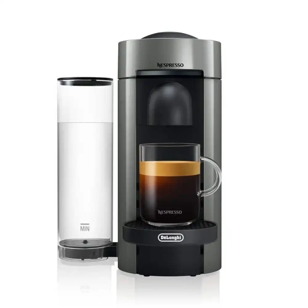 Alternative view of Nespresso Vertuo Plus Pod Capsule Coffee & Espresso Machine by De'Longhi | Grey