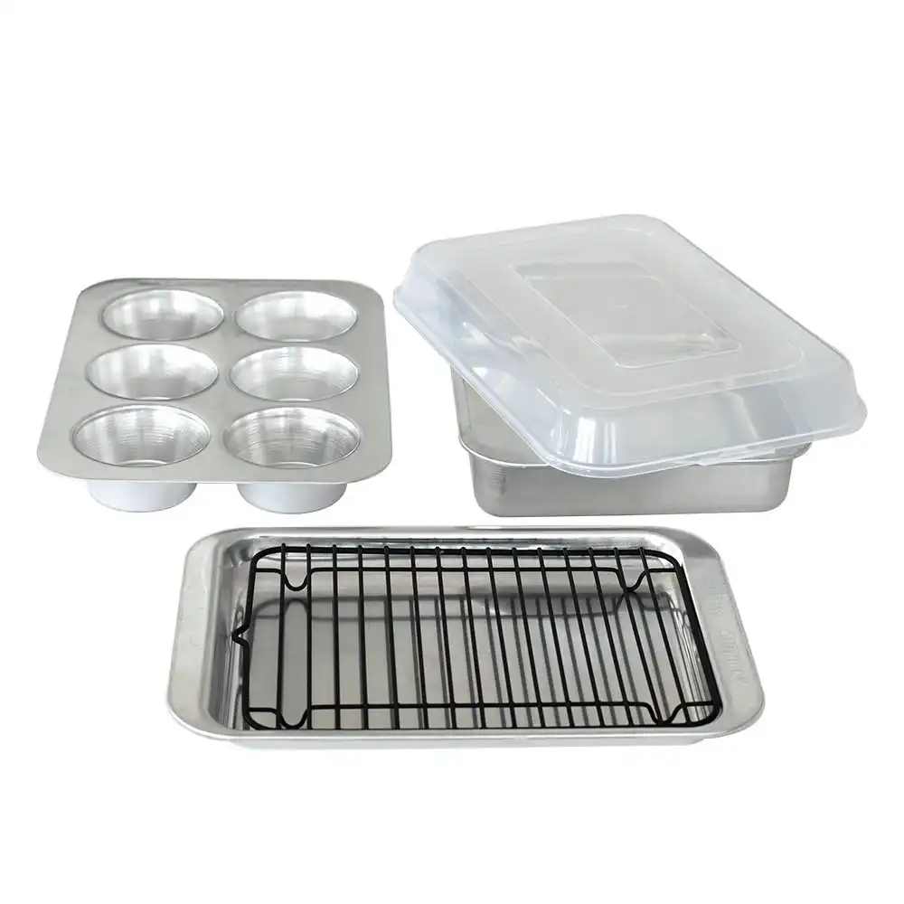Nordic Ware Naturals Compact Ovenware 5-Piece Grilling & Baking Set