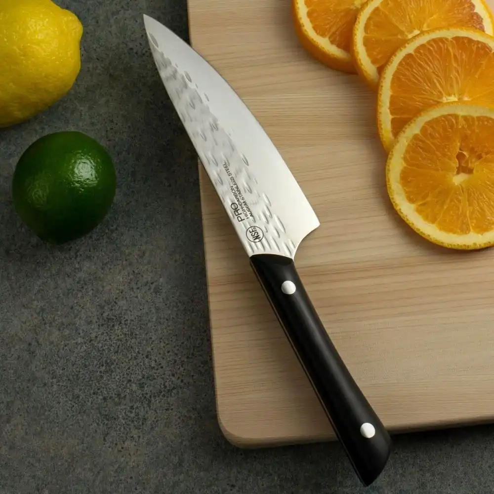 Alternative view of Kai PRO by Shun Series 8" Silver Chef's Knife
