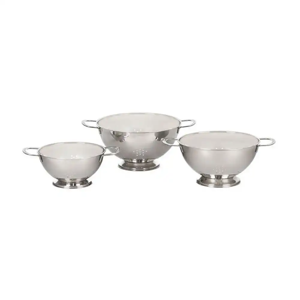Alternative view of Le Creuset Stackable Stainless Steel Colanders (Set of 3)