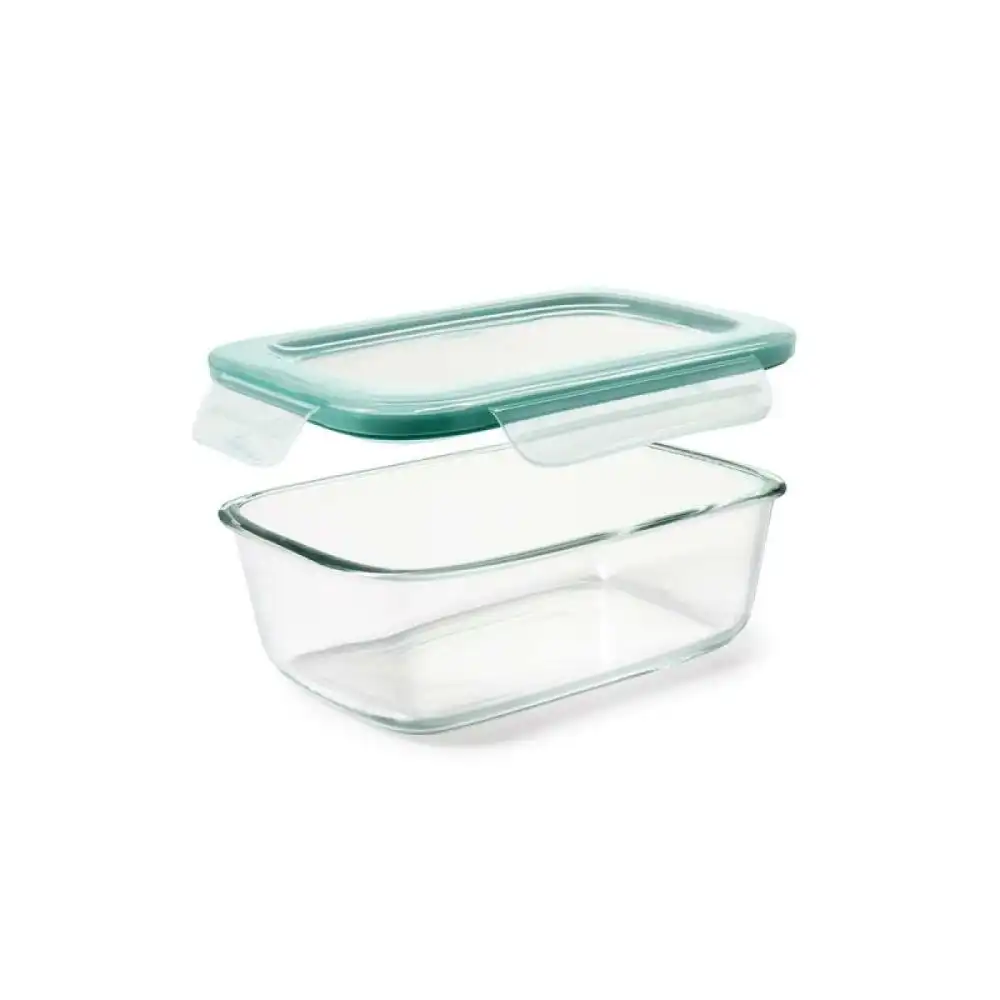 Alternative view of OXO Good Grips 8 Cup Smart Seal Glass Food Storage Container - Rectangle