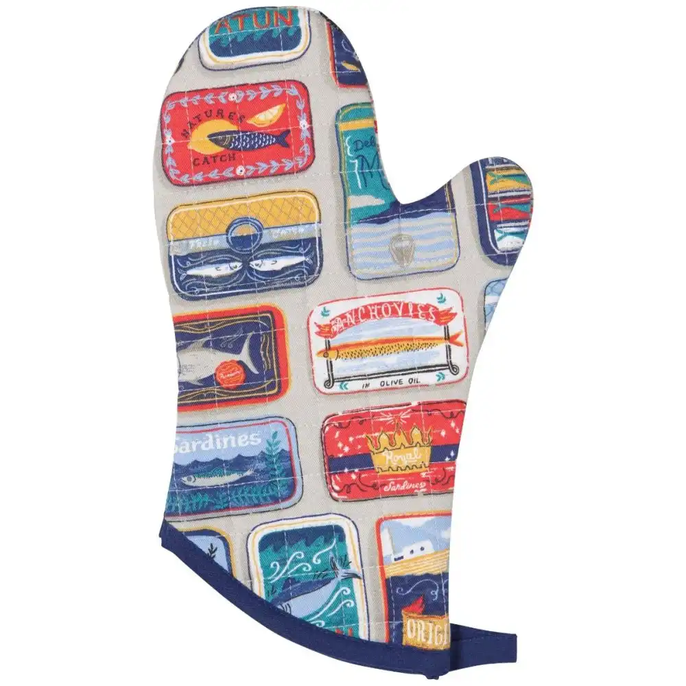 Now Designs by Danica Tinned Fish Chef Mitt | Del Mar