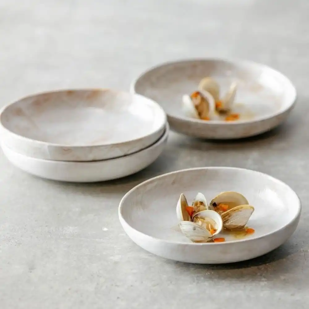 Alternative view of Fortessa Cloud Terre Collection No. 2 Camila 8" Bowl | White