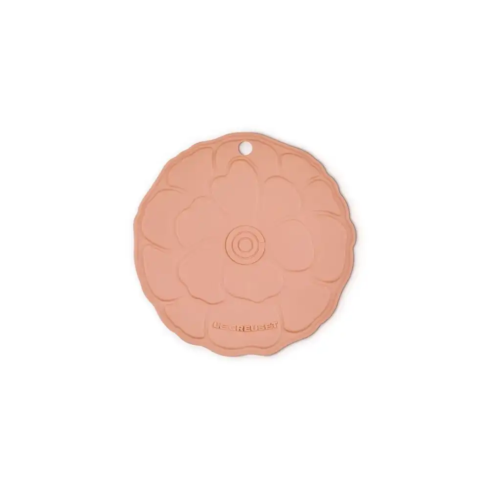Le Creuset Petal Collection 8" Silicone Trivet | Pêche