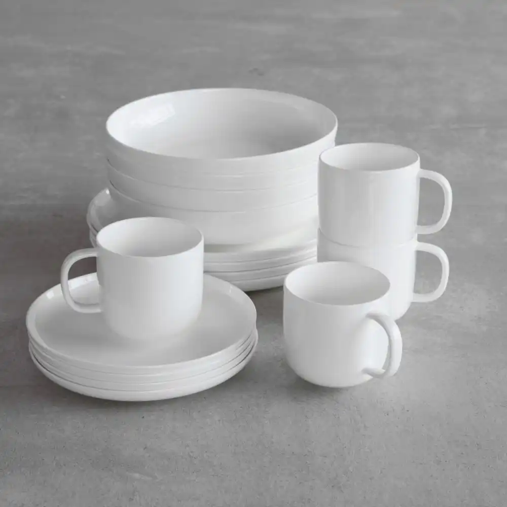 Alternative view of Fortessa Modern Coupe 16-Piece Dinnerware Set