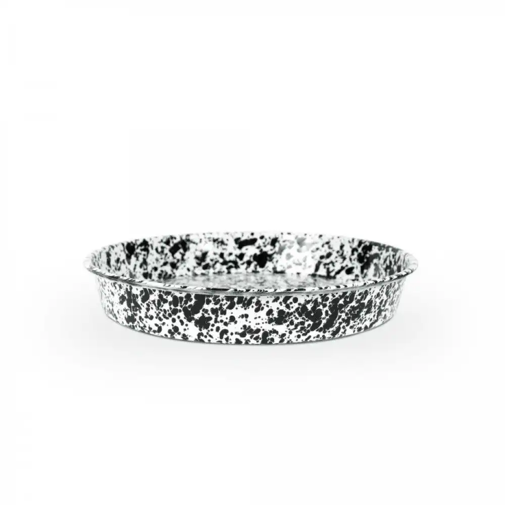 Crow Canyon Deep Dish Pizza Pan | Black Splatter