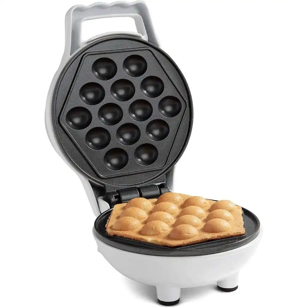 Alternative view of CucinaPro Waffle Wow! Waffle Maker | Mini Bubbles